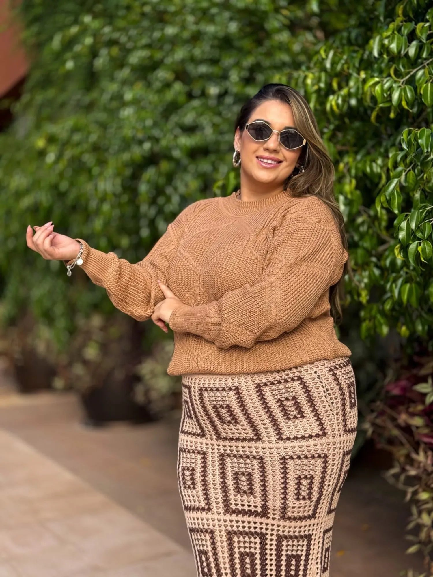 Blusa Camila Lima Texturizada